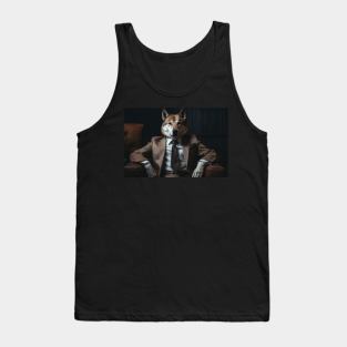 Suited Paws Tank Top